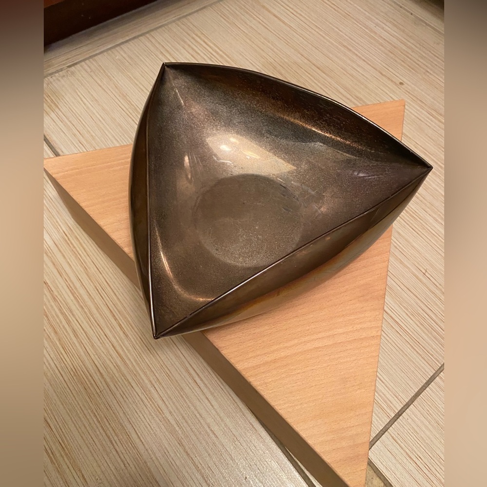 Pampaloni Modernist Silver Bowl Italian